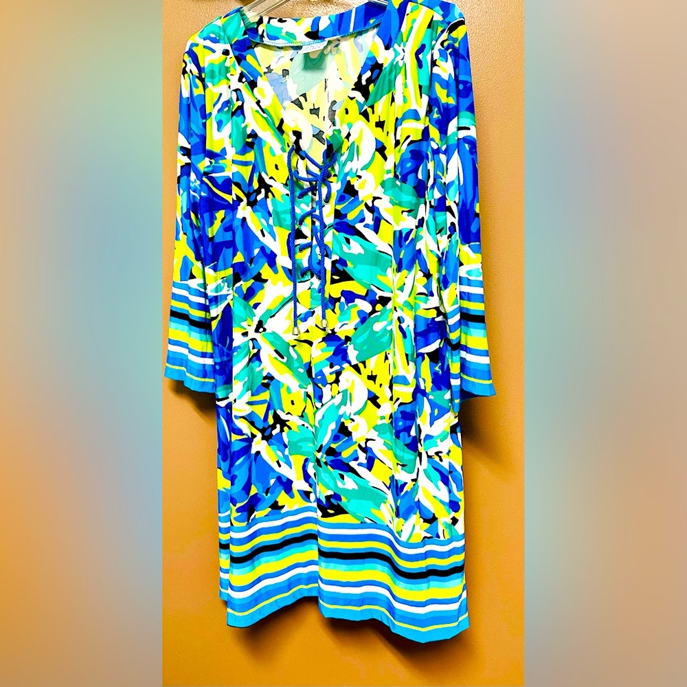 Reduced! Beautiful Beach Break tunic top Large-XL.